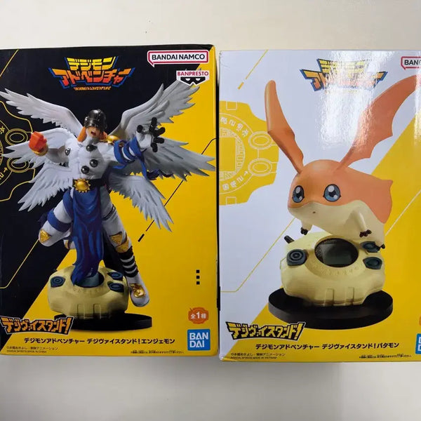 [BUNJANG] Digimon Angemon & Patamon Figure Set / 운포5.5)디지몬 파닥몬 & 엔젤몬 세트