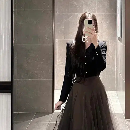 [BUNJANG] Grace U Mercury Jacket + Chaus Skirt Set / 그레이스유 머큐리자켓+ 샤스커트