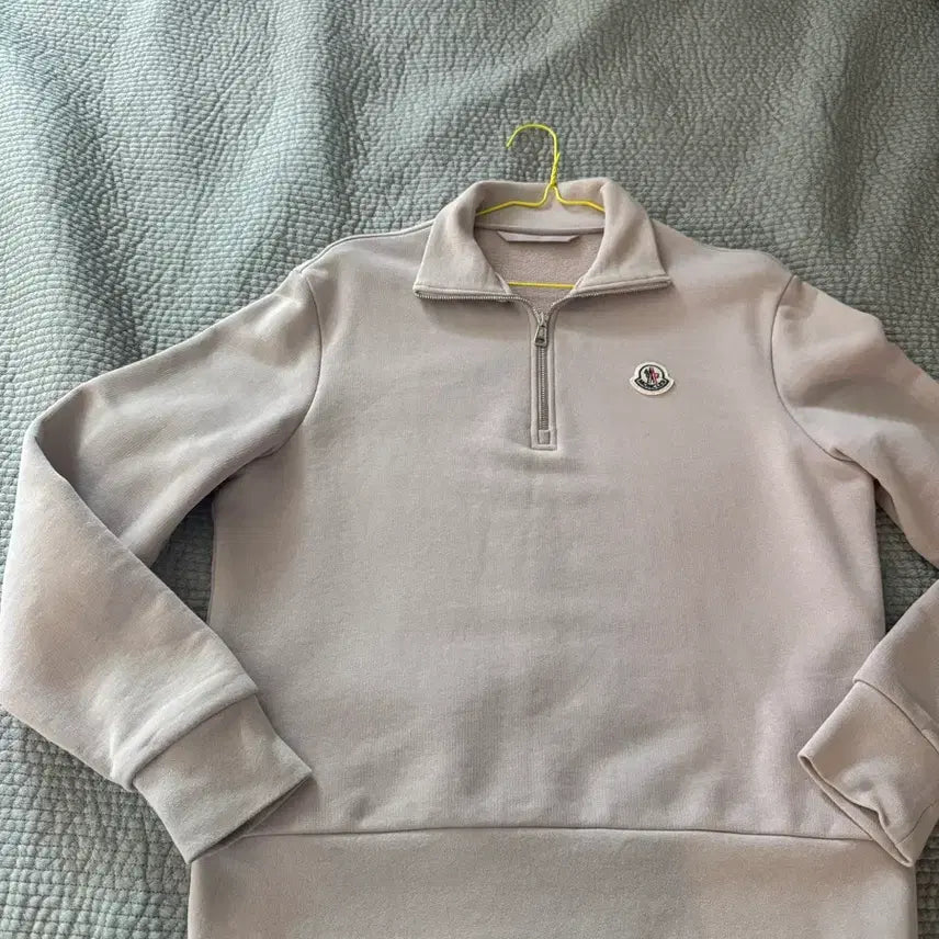 [BUNJANG] Moncler Half-Zip Sweatshirt Size 95 / 몽클레어 하프집업 스웻셔츠 95사이즈 팝니다