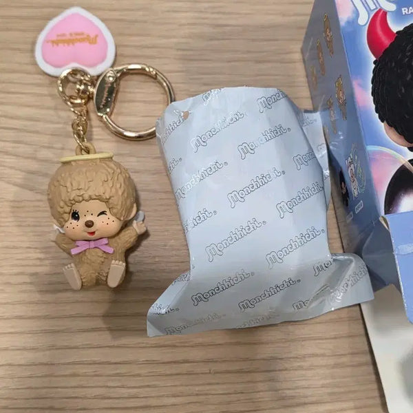 [BUNJANG] Monchhichi Happy Angel Random Keyring - New / [새상품] 몬치치 해피엔젤 랜덤키링