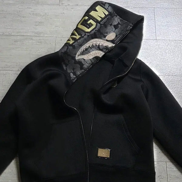 [BUNJANG] BAPE Shark x Travis Scott Collaboration Hoodie / 베이프샤크x트레비스스캇 후드집업 급처/교환