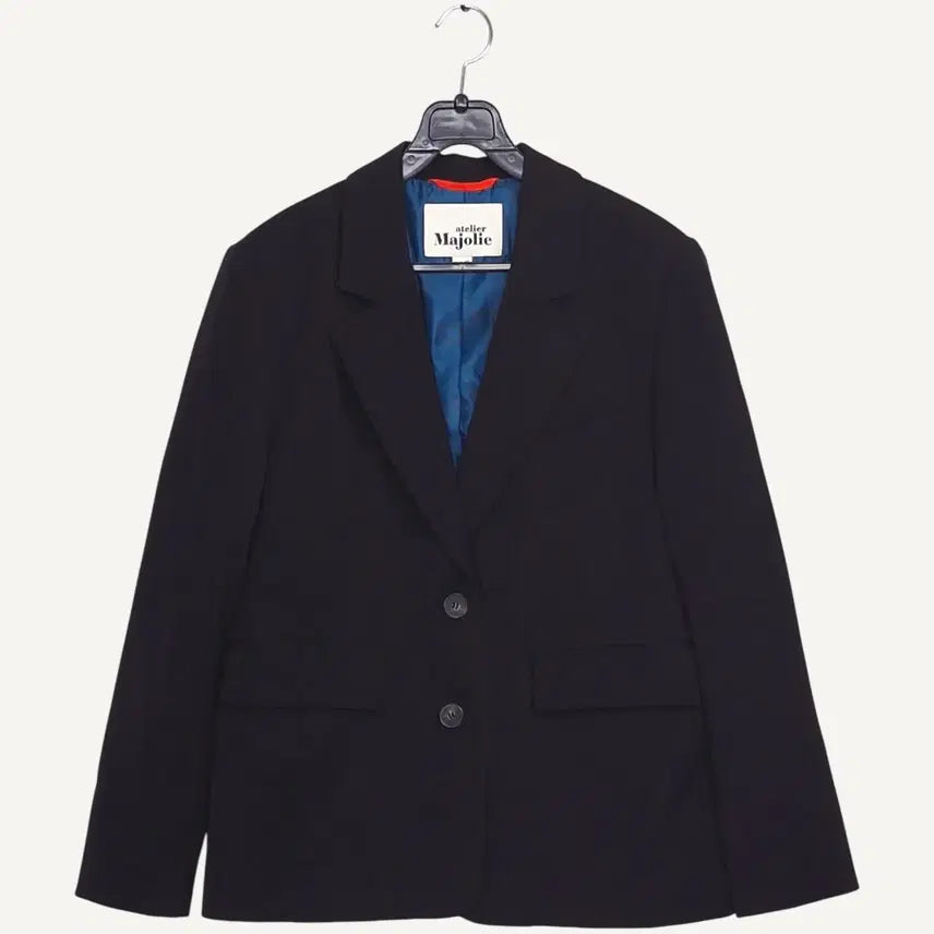[BUNJANG] Atelier Majolie Black Jacket Polyester Rayon Blend / 아뜰리에마졸리 atelier Majolie 검정 자켓 66_A1155