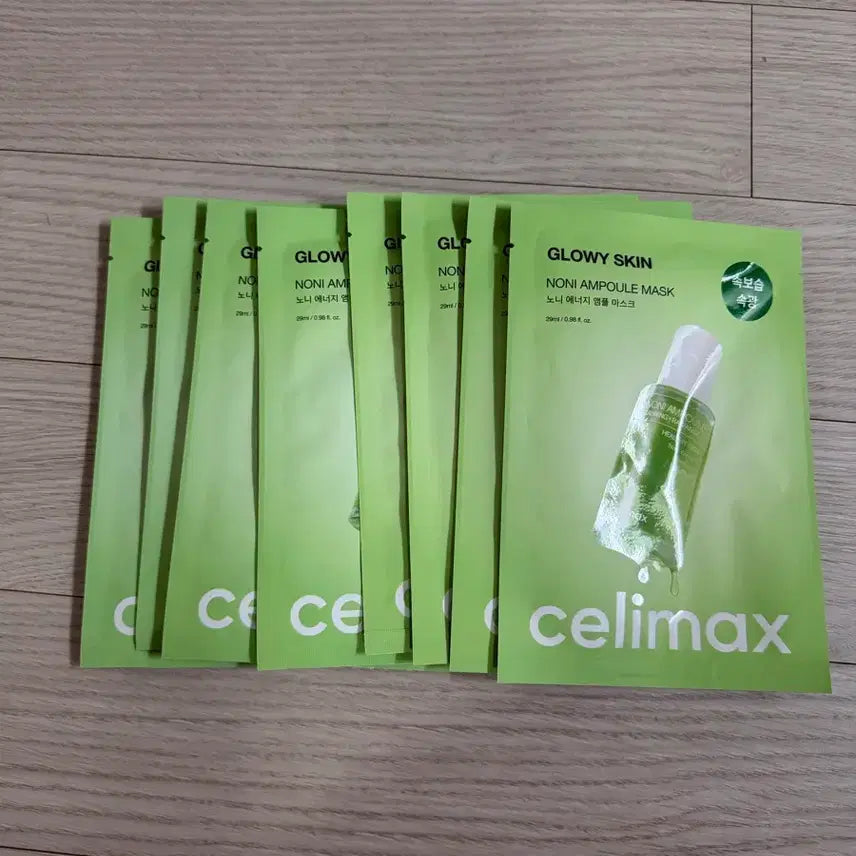 [BUNJANG] Celimax Noni Ampoule Mask Pack (8 Sheets) / 셀리맥스 노니 앰플 마스크팩 8매