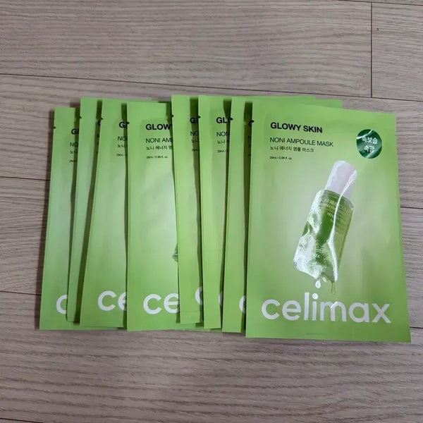[BUNJANG] Celimax Noni Ampoule Mask Pack (8 Sheets) / 셀리맥스 노니 앰플 마스크팩 8매