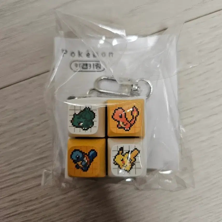[BUNJANG] Pokemon Gen 1 Keycap Keychain Set / 포켓몬 키캡키링 1세대