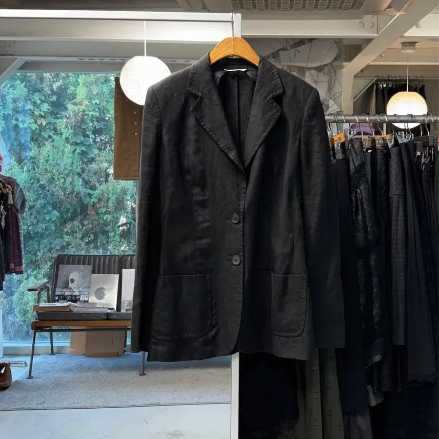 [BUNJANG] Max Mara Linen Tailored Jacket / 막스마라 린넨 테일러드 자켓