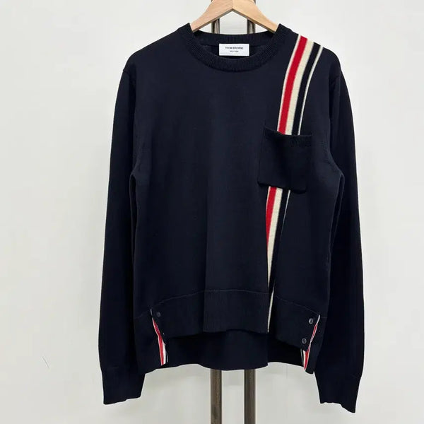 [BUNJANG] Thom Browne Intarsia Wool Knit / [4]톰브라운 인타르시아 울 니트