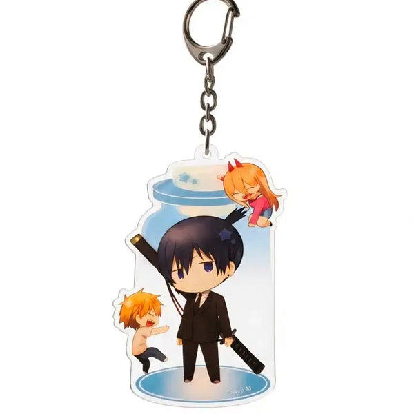 [BUNJANG] Chainsaw Man Aki Acrylic Keychain / 체인소맨 아키 아크릴 키홀더
