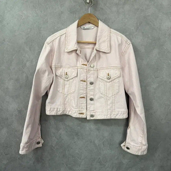 [BUNJANG] Zara Women's Light Pink Jacket (Size S) / 자라 여성 연핑크 자켓 S