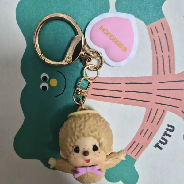 [BUNJANG] Monchhichi Angel Devil Keychain (New) / 몬치치 천사악마 키링(새상품)