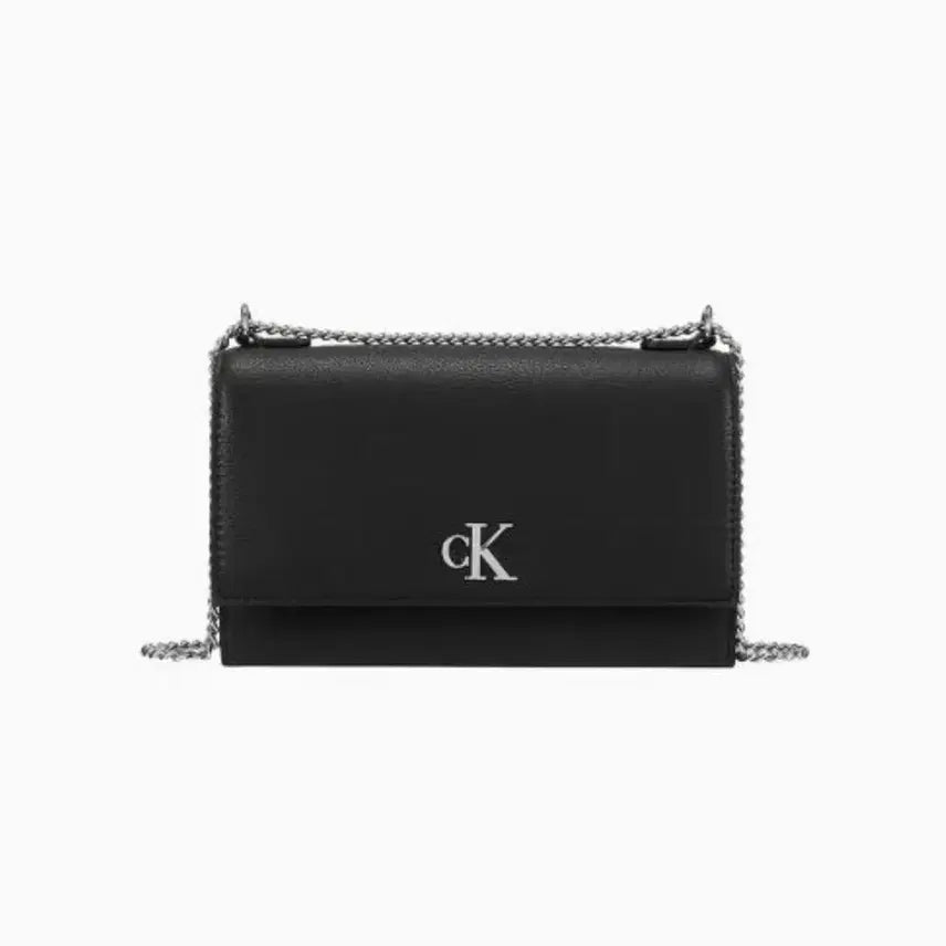 [BUNJANG] Calvin Klein Monogram Chain Crossbody Bag / 캘빈클라인 모노그램 체인 크로스백