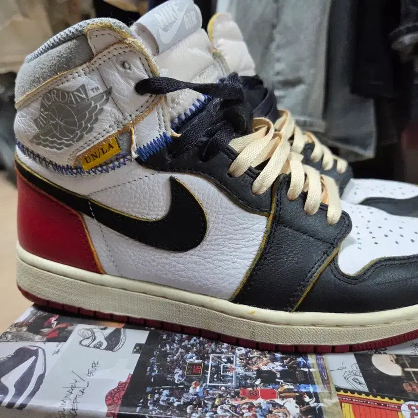 [BUNJANG] Nike Jordan 1 High Union Black Toe / [260] 나이키 조던 하이 유니온 블랙토