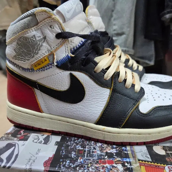 [BUNJANG] Nike Jordan 1 High Union Black Toe / [260] 나이키 조던 하이 유니온 블랙토