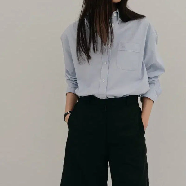 [BUNJANG] HOWUS Glass Bermuda Pants Black / 호와스 글래스 버뮤다 팬츠 블랙 HOWUS