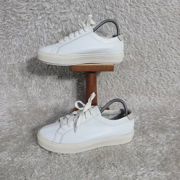 [BUNJANG] Jil Stuart White Casual Sneakers / 230 질스튜어트 화이트 캐주얼 스니커즈