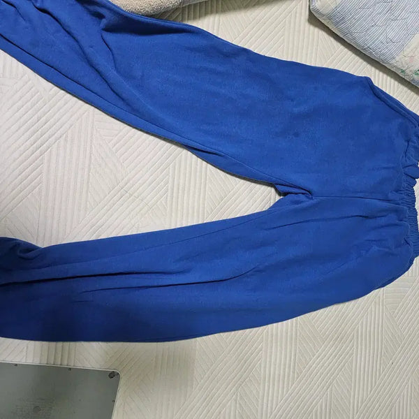 [BUNJANG] Blue Training Pants / 파란색 / 블루 트레이닝 바지 (트레이닝 팬츠)