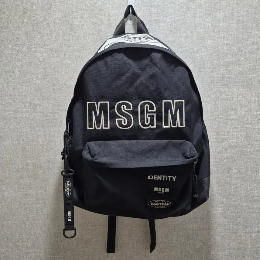 [BUNJANG] MSGM x Eastpak Logo Backpack / MSGM x 이스트팩 콜라보 로고 백팩