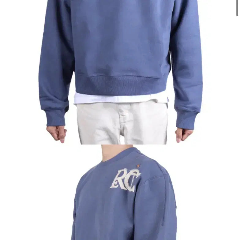 [BUNJANG] Recto Logo Sweatshirt / 렉토 로고 맨투맨