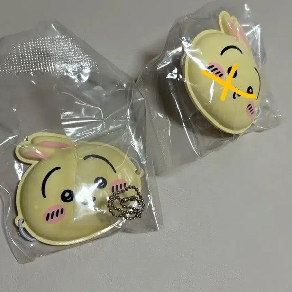 [BUNJANG] Usagi Rabbit & Chiikawa Miniature Keychain Set / 우사기 가면 치이카와 미니어처