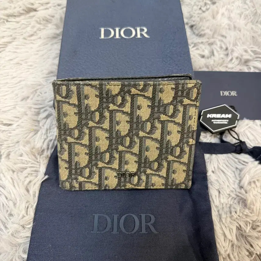 [BUNJANG] Dior Oblique Bifold Wallet / [S급][정품] 디올 오블리크 반지갑