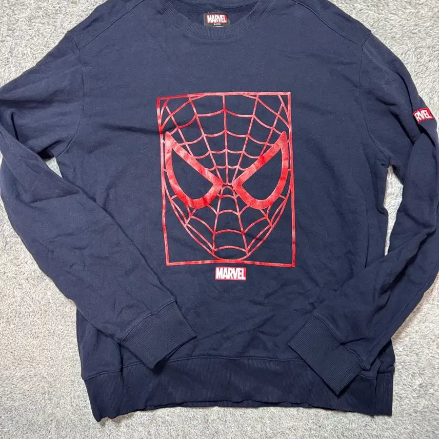 [BUNJANG] Marvel Spider-Man Sweatshirt 2XL / 마블 스파이더맨 맨투맨(2XL)