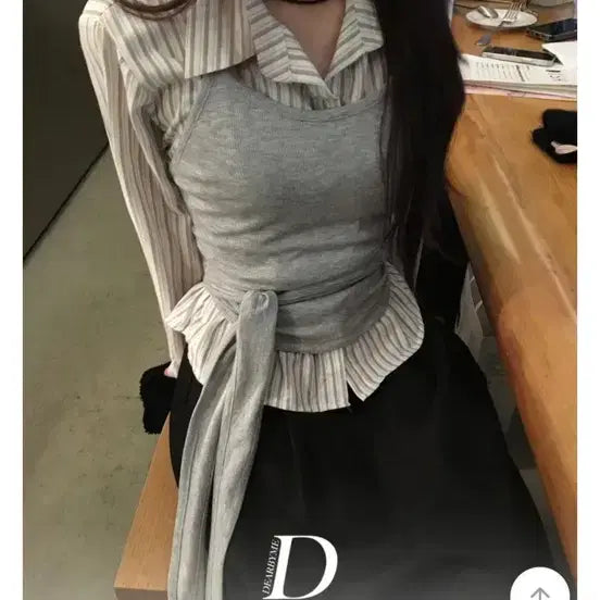 [BUNJANG] Dear By Me Sprite Shirt / 에이블리 디어바이미 스프라이트 셔츠