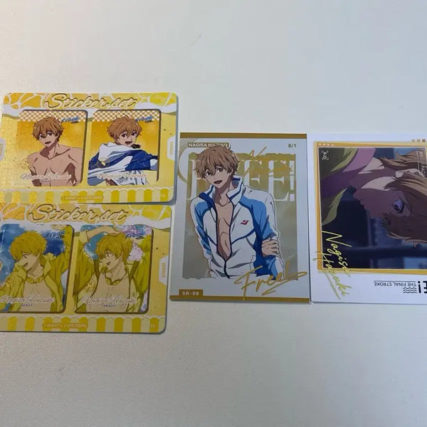 [BUNJANG] Nagisa Hazuka Card Sticker Bundle Set / 프리! 하즈카 나기사 카드 스티커 일괄 더 파이널 스트로크