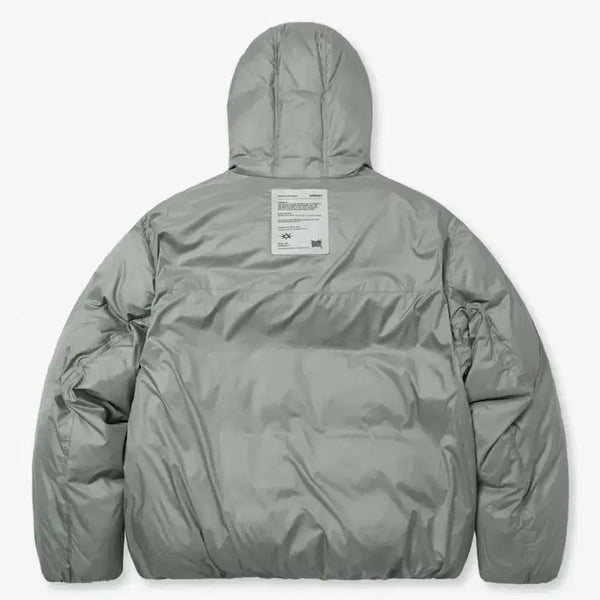 [BUNJANG] Brownbreath Padded Jacket Gray M Size / 브라운브레스 패딩 그레이