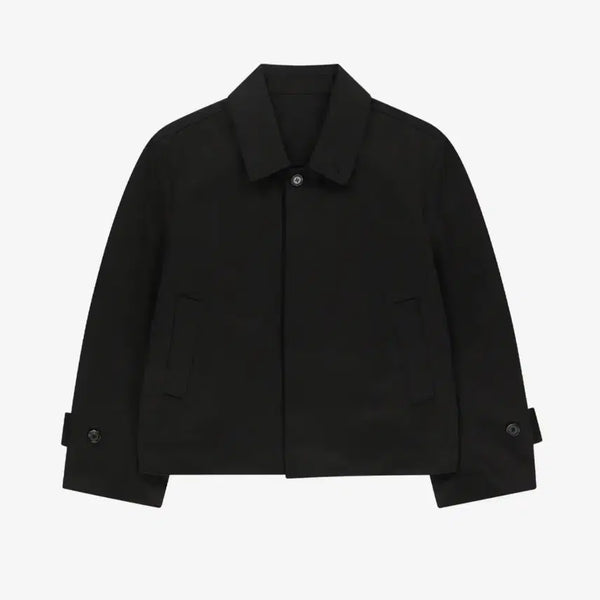 [BUNJANG] Endoor Trace Short Mac Coat Black / 엔도어 Trace short mac coat (black) 1