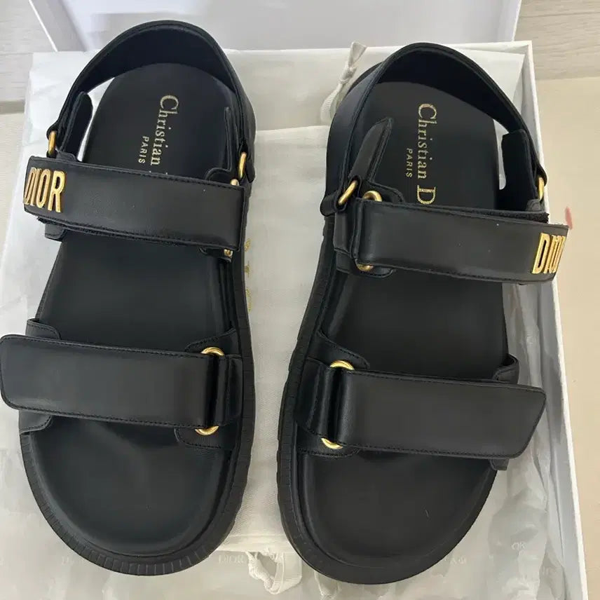 [BUNJANG] Dior Sandals Black / 디올 샌들