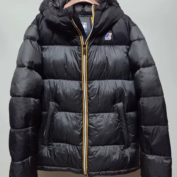 [BUNJANG] K-WAY Padded Jacket Black / (100)  K-WAY 까웨 패딩 자켓 블랙