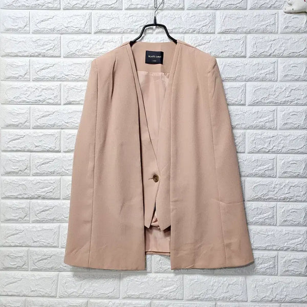 [BUNJANG] Black Label Cape Jacket/Vest Set / 블랙라벨케이프 자켓/조끼