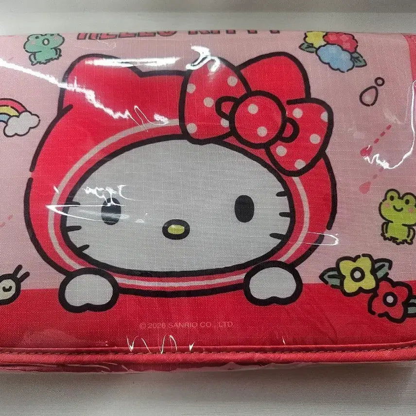 [BUNJANG] Hanyul x Hello Kitty Hanging Bag & Mirror Bundle Set / 한율 헬로키티 행잉백, 거울 일괄