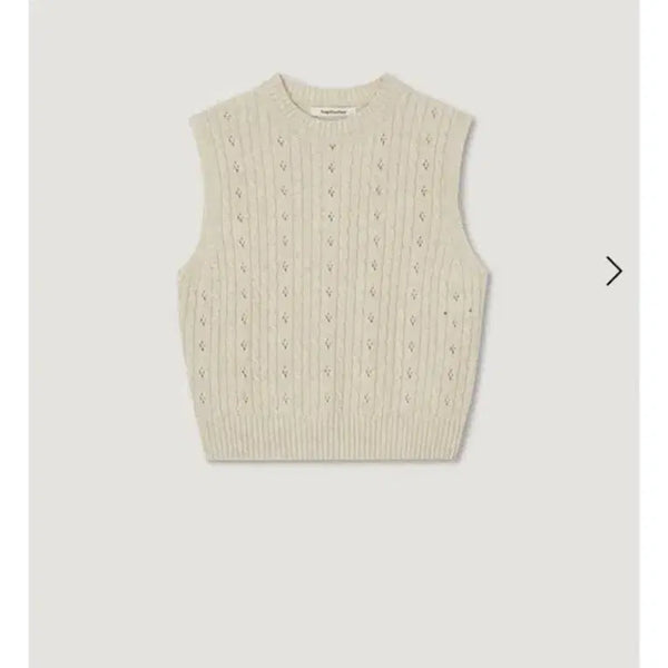 [BUNJANG] Mango Many Please Milly Knit Vest / 망고매니플리즈 Milly 니트베스트