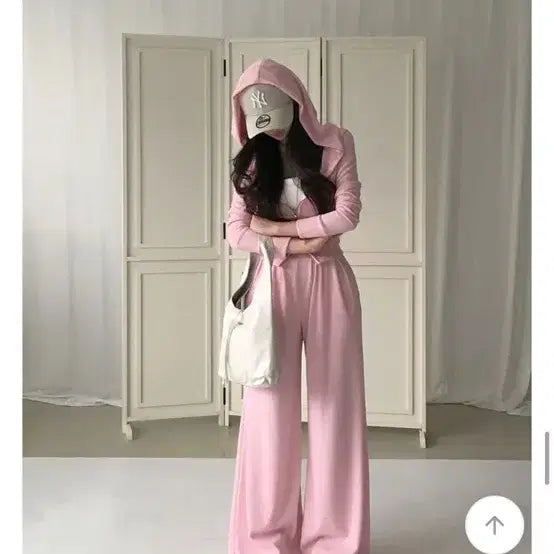 [BUNJANG] Women's Pink Training Set / 핑크색 트레이닝 세트(1번 착용 후 보관)