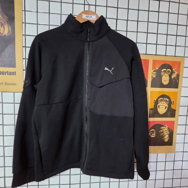 [BUNJANG] Puma Track Top Jacket Black / 푸마 트랙탑 자켓 블랙 0923