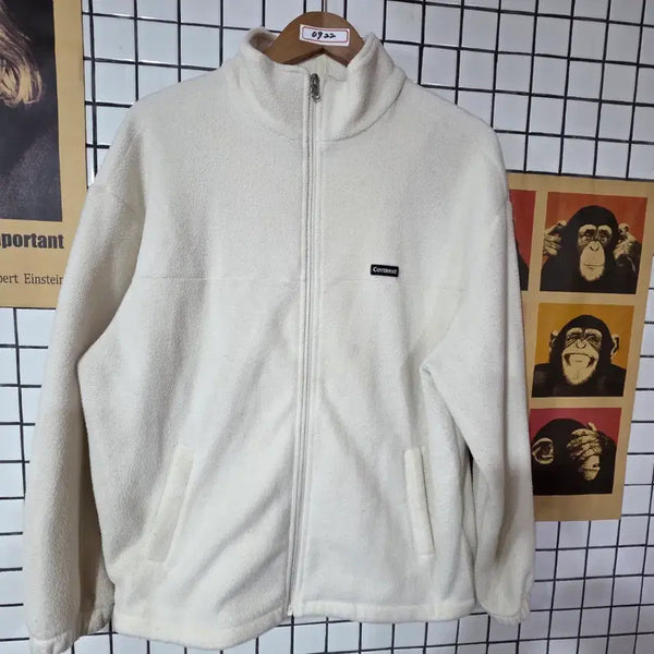 [BUNJANG] Covenat Fleece Zip-Up (Ivory) / 커버낫 플리스 집업 아이보리 0923