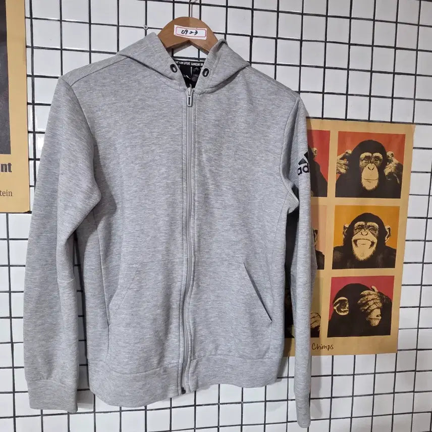 [BUNJANG] Adidas Hooded Zip-Up Jacket / 아디다스 후드 집업 0923