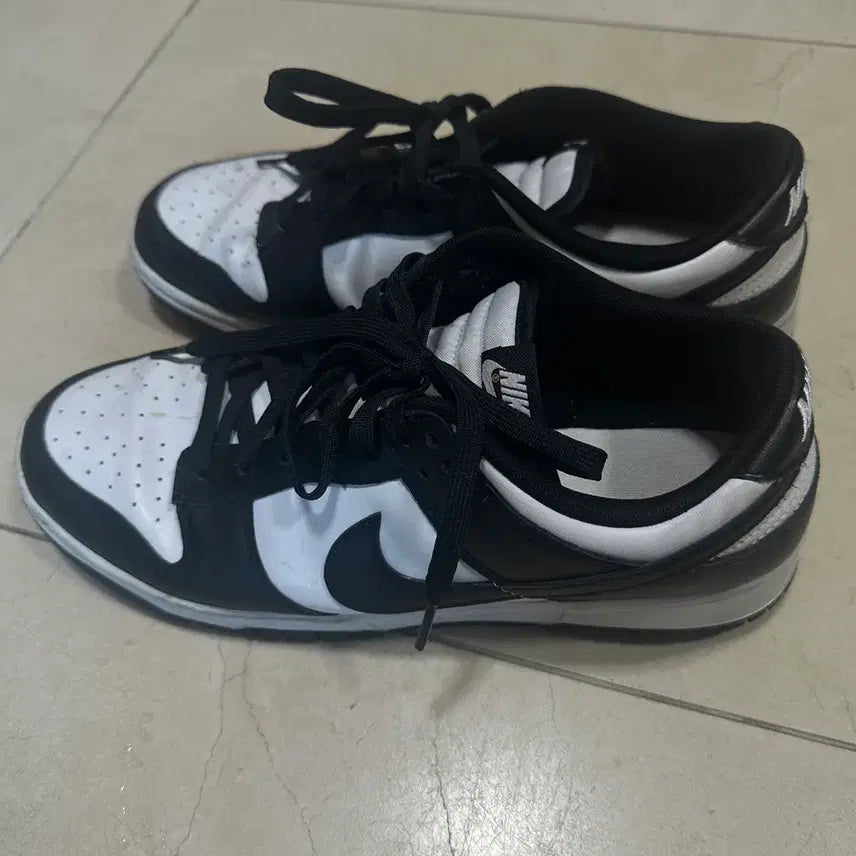 [BUNJANG] Nike Dunk Low Retro Black 290 / 나이키 덩크 로우 레트로 블랙 290