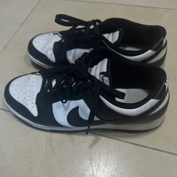 [BUNJANG] Nike Dunk Low Retro Black 290 / 나이키 덩크 로우 레트로 블랙 290