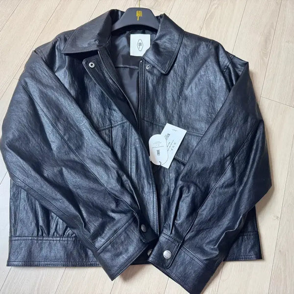 [BUNJANG] Mango Many Please VICTO LEATHER JUMPER / [새상품] 레더자켓 팝니당