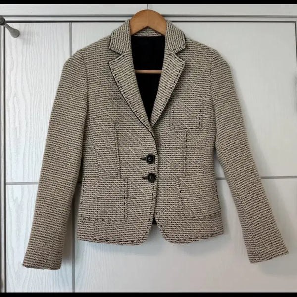 [BUNJANG] Mine Tweed Jacket / 한섬 MINE 마인 트위드 자켓