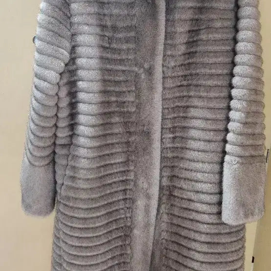 [BUNJANG] High-Quality Faux Mink Coat / 인조 밍크 코트( 고퀄리티