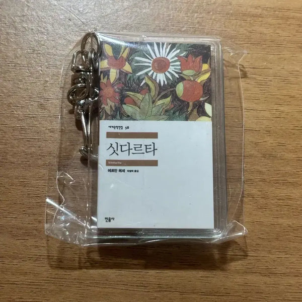 [BUNJANG] Minumsa Miniature Book Keyring (Siddhartha) - Sealed / 민음사 미니어처 북 키링 (싯다르타) 미개봉