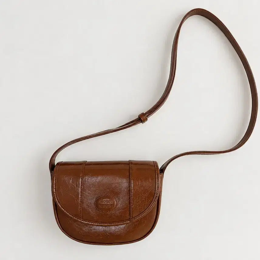 [BUNJANG] MondeMonde Half Moon Mini Bag / 몽드몽드 하프문 미니 백