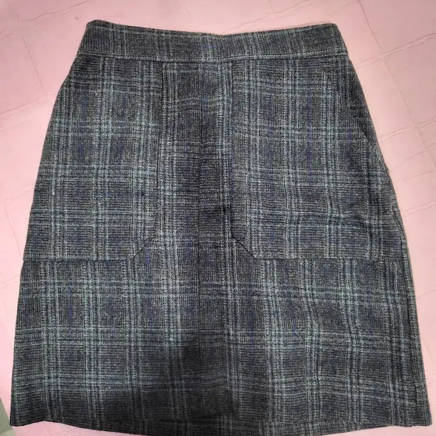 [BUNJANG] Check Pattern Midi Skirt / 겨울 스커트