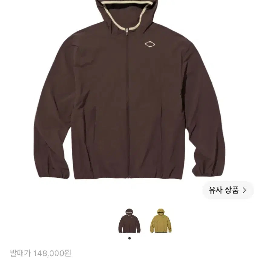 [BUNJANG] Mischief Rhombus Lightweight Track Jacket Brown / 미스치프 바람막이/ 미스치프 롬버스 라이트웨이트 트랙 자켓 브라운