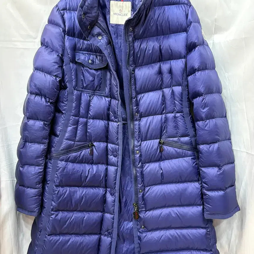 [BUNJANG] Moncler Purple Old Model Long Padding Size 4 / 정품) 몽클레어 퍼플 구형 롱패딩 4사이즈