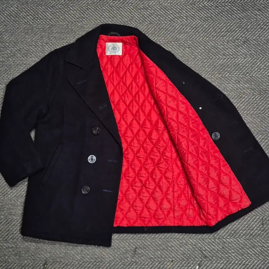 [BUNJANG] J.Press 90s Melton Wool Peacoat / [L]90s 제이프레스 피코트 -B437