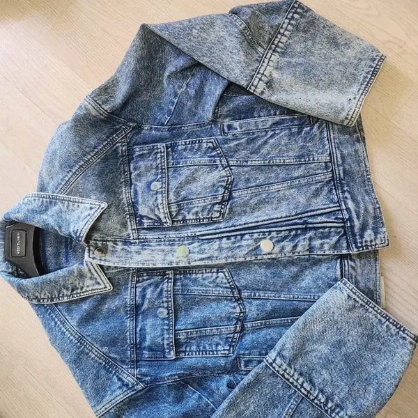 [BUNJANG] Wooyoungmi Washed Denim Jacket Size 48 / 우영미 워싱데님 청자켓48